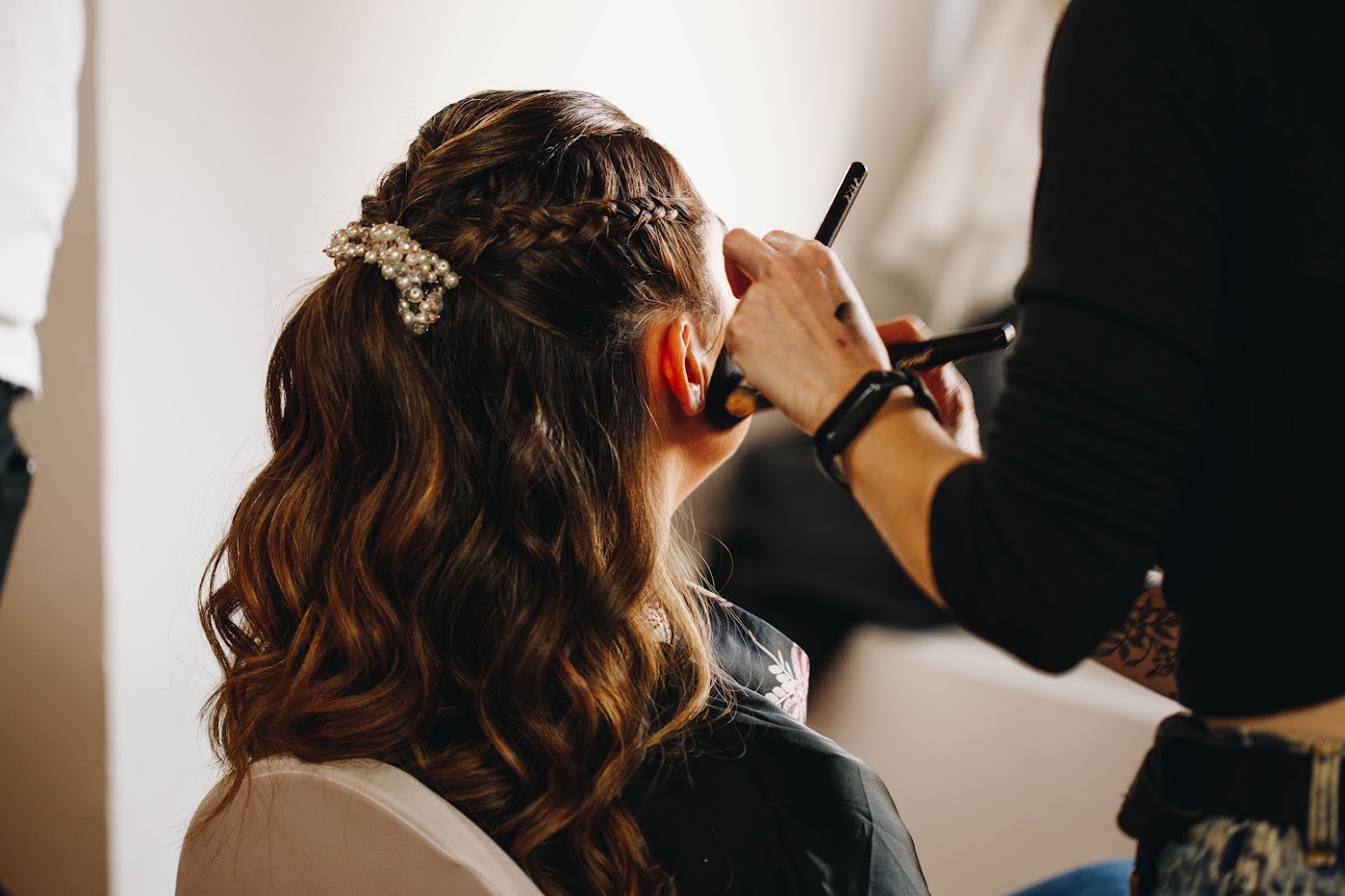 Peinado profesional para matrimonio y evento social